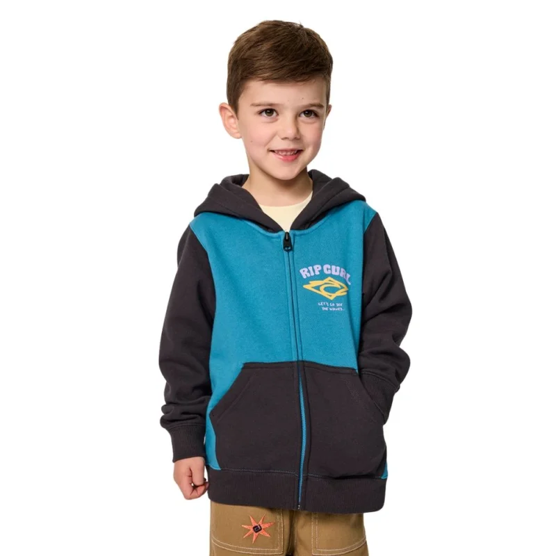 Promotion Saisonnière CAPUCHE RIP CURL CREW WAVE DAYZ Z/T