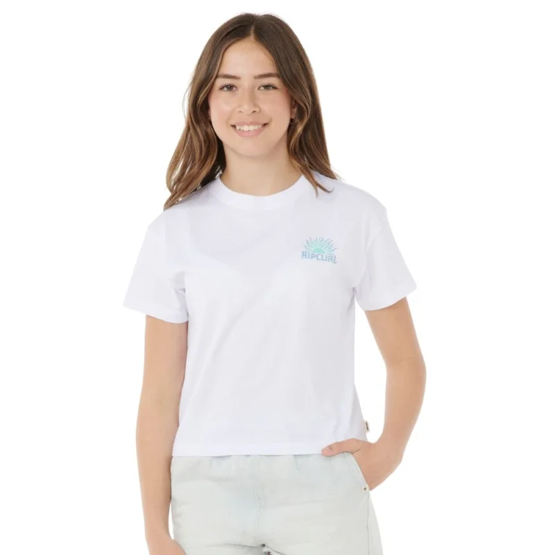 T-SHIRT RIP CURL SUNRISE CROP Seulement Aujourd'hui