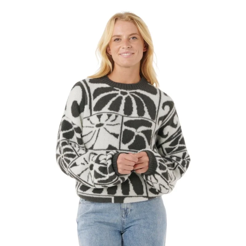 Promotion Saisonnière PULL RIP CURL AOTS-TY WILLIAMS JACQUARD