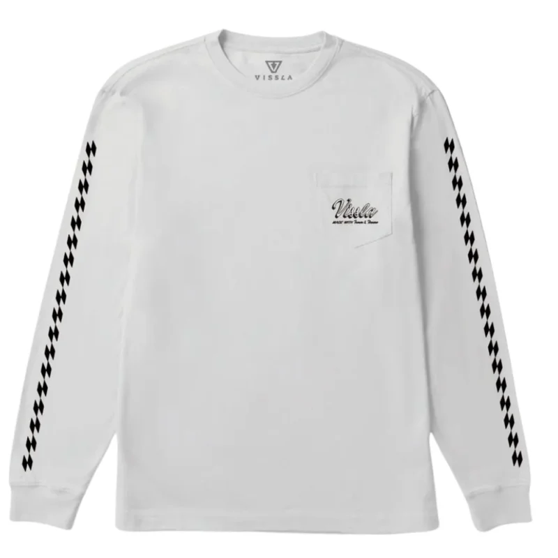 T-SHIRT VISSLA HANDMADE PREMIUM LS PKT Offre Limitée