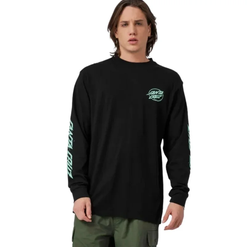 T-SHIRT SANTA CRUZ LONGSLEEVE CYBER DOT Commander Vite