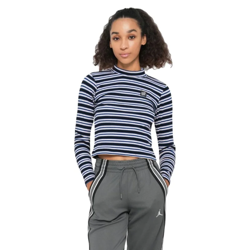 Promotion T-SHIRT SANTA CRUZ TOP WOMEN OPUS DOT MOCK NECK
