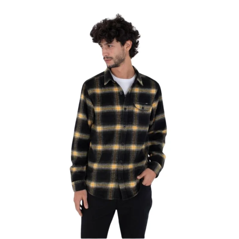 Bon Marché CHEMISE HURLEY PORTLAND HEAVYWEIGHT FLANNEL