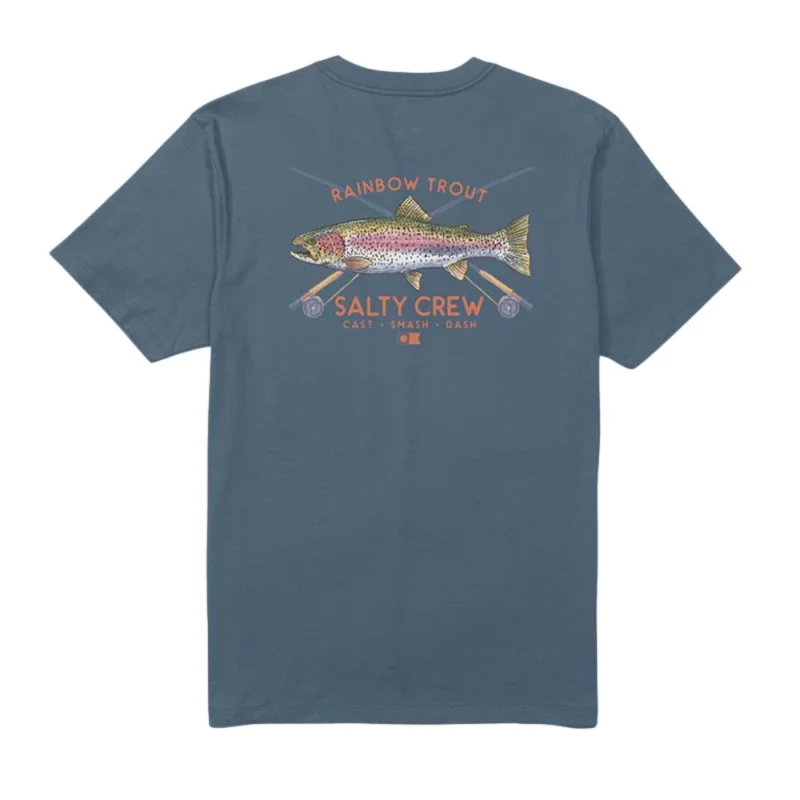 T-SHIRT SALTY CREW TROUT MOUNT VINTAGE Vente Flash