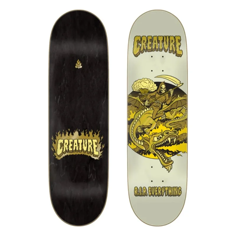 PLANCHE DE SKATE CREATURE RIP EVERYTHING LG 7PLY BIRCH STUMPS 8.8‘‘ Offre Limitée