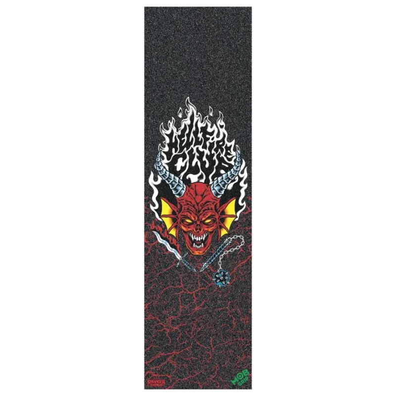 Promotion GRIP MOB STRANGER THINGS HELLFIRE CLUB GRIP TAPE 9‘‘