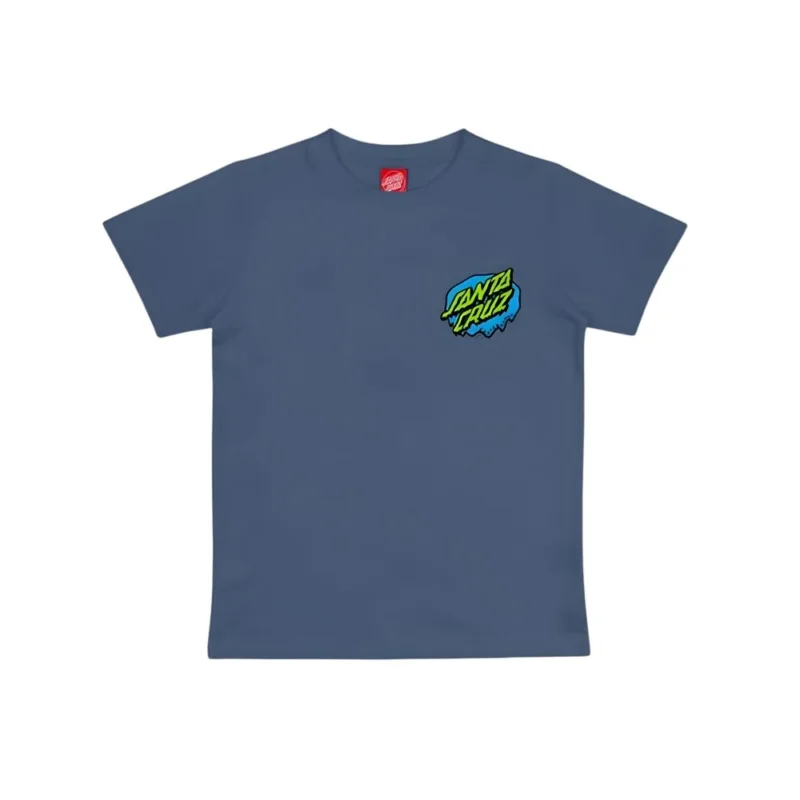 T-SHIRT SANTA CRUZ YOUTH SLIME DOT Prix Choc