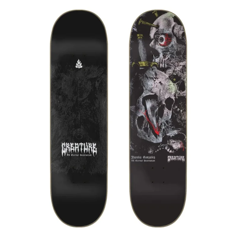Bon Plan PLANCHE DE SKATE CREATURE GONZALEZ MORTEM VX DECK 8.375‘‘