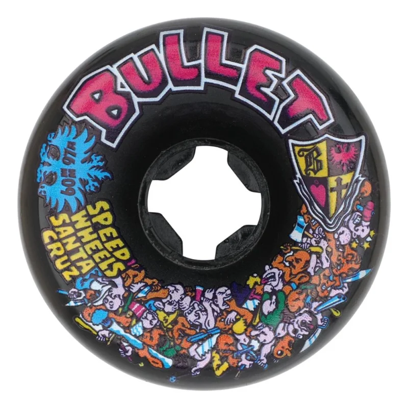 ROUES SANTA CRUZ BULLET RIOT VOMITS SLIME BALL 60MM Meilleur Choix
