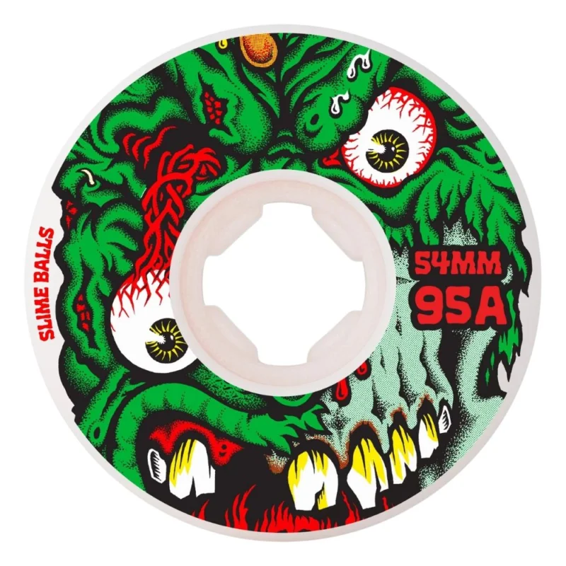 ROUES SANTA CRUZ ROSKOPP FACE TWO REISSUE SLIME BALLS 54 Soldes