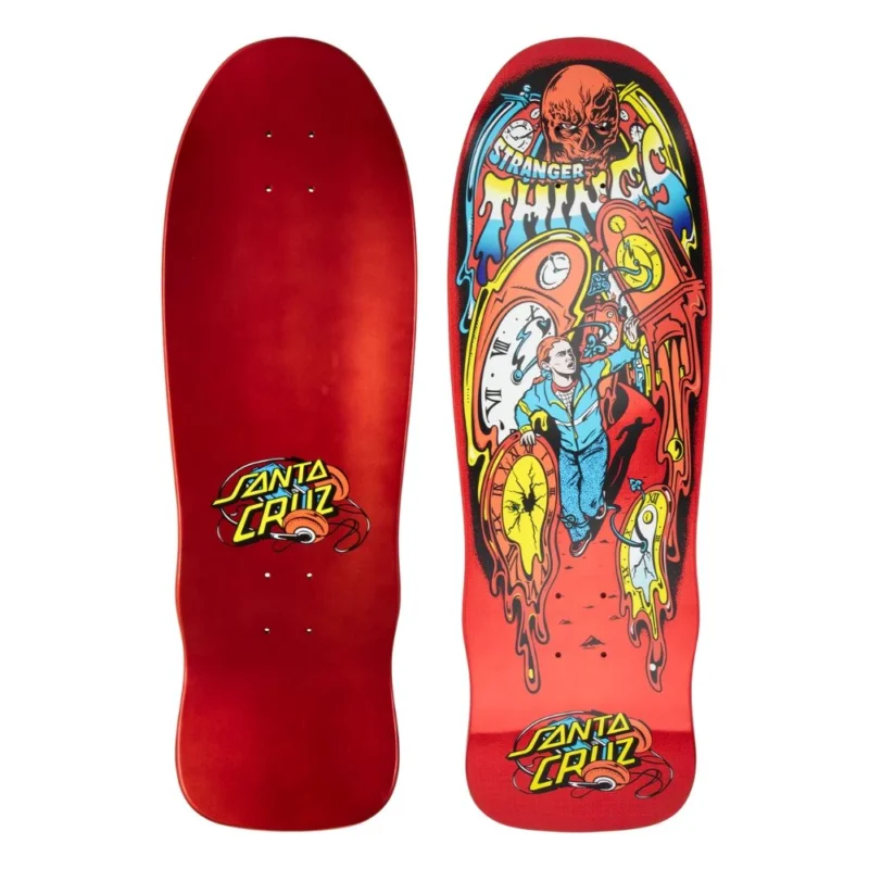 Usine Directe PLANCHE DE SKATE SANTA CRUZ STRANGER THINGS GRABKE MAXMELTING 9.7‘‘
