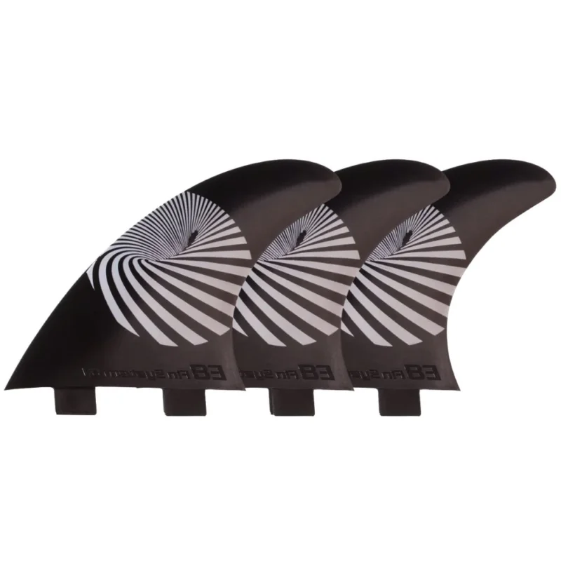 Haute Qualité DERIVES E8 FIN SYSTEM A2 - NEGRO TRI-FINS