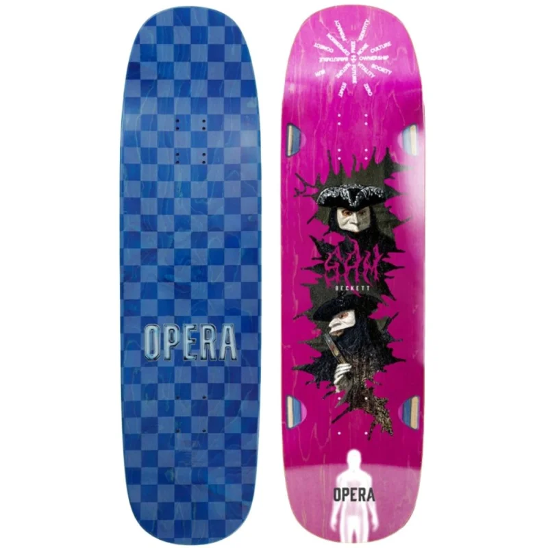 PLANCHE DE SKATE OPERA BECKETT WATCHING 8.75‘‘ Vente Directe