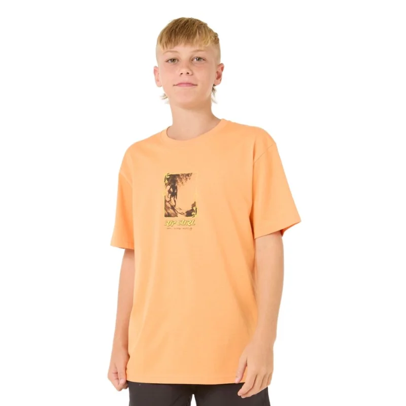 T-SHIRT RIP CURL RAW ENERGY FRAME Meilleur Prix