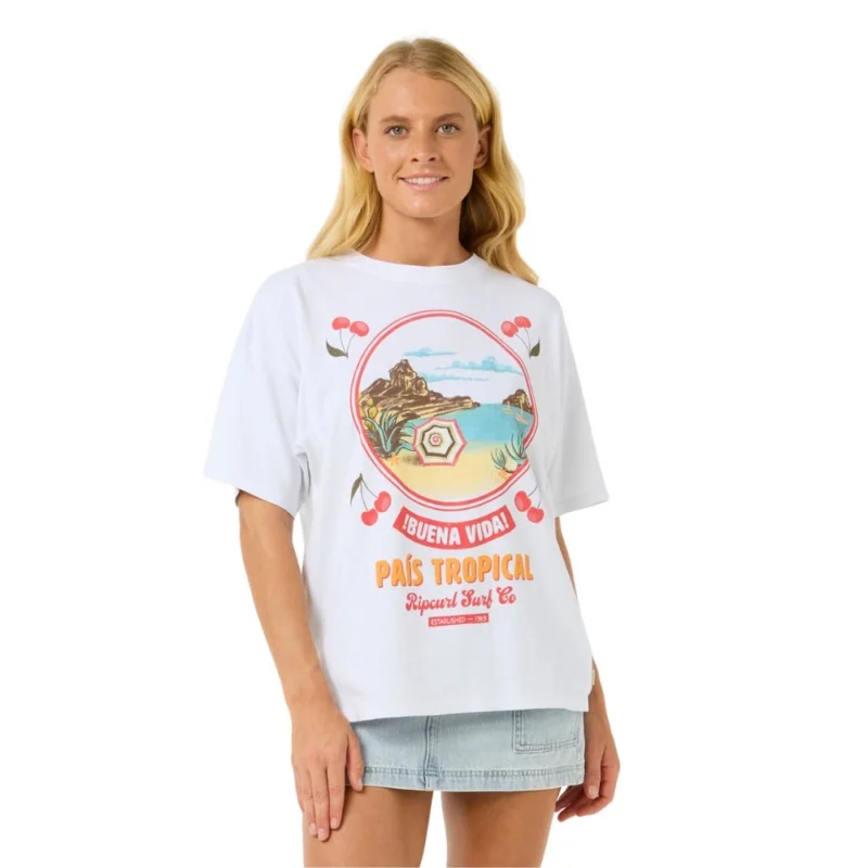 Offre Exclusive T-SHIRT RIP CURL COVE HERITAGE