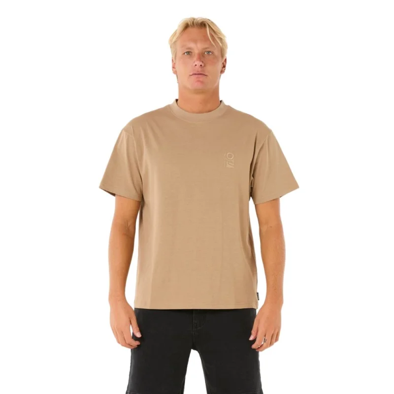 Promotion T-SHIRT RIP CURL SEARCH EMBROIDERY