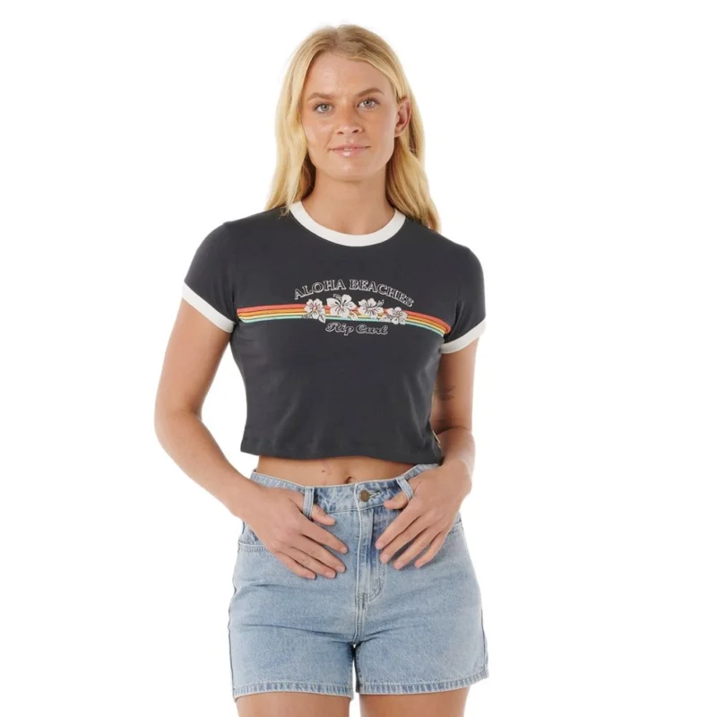 T-SHIRT RIP CURL KEEPSAKES BABY Soldes