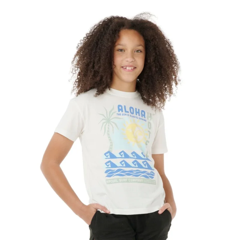 Promotion Saisonnière T-SHIRT RIP CURL ALOHA HOTEL RELAXED