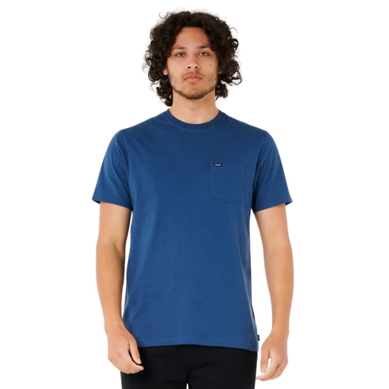 T-SHIRT RIP CURL PLAIN POCKET Meilleur Prix