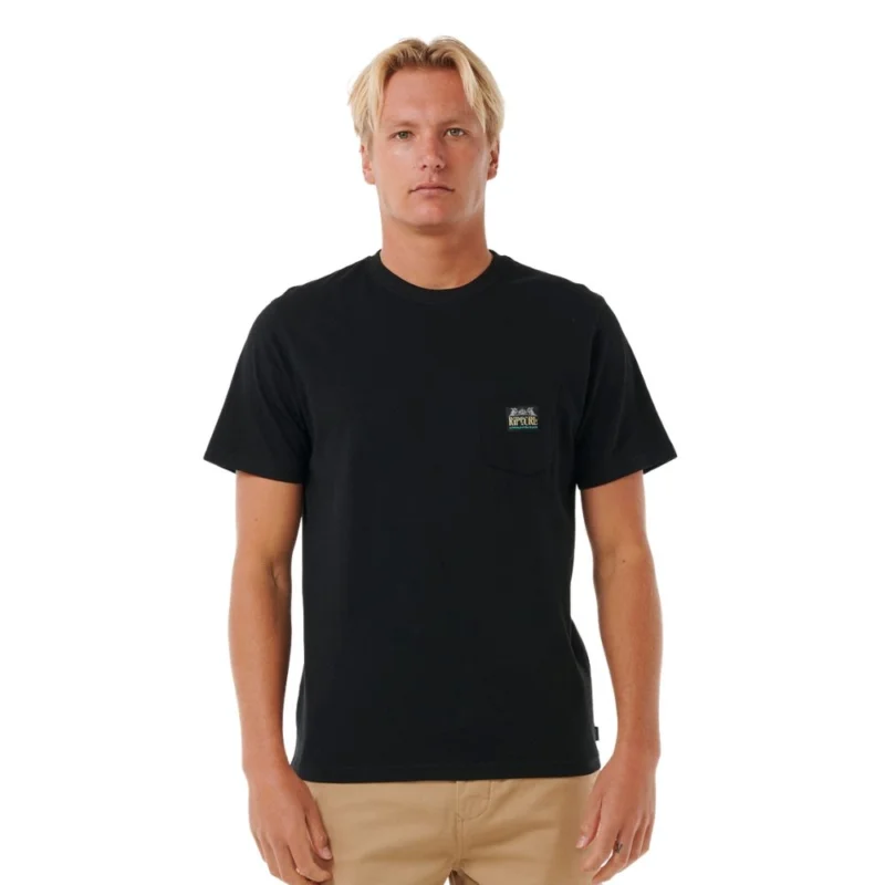 T-SHIRT RIP CURL HORIZON BADGE Commander Maintenant