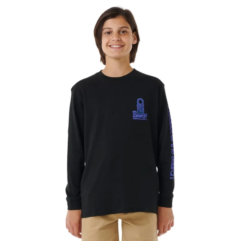 T-SHIRT RIP CURL SEARCH STACK Populaire
