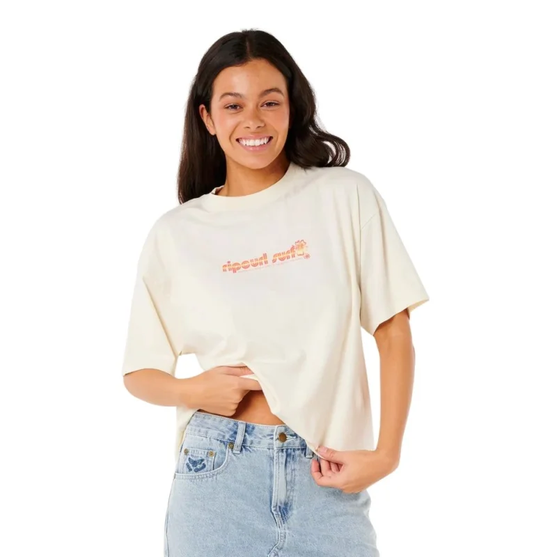 Affaire À Saisir T-SHIRT RIP CURL NEON ISLES