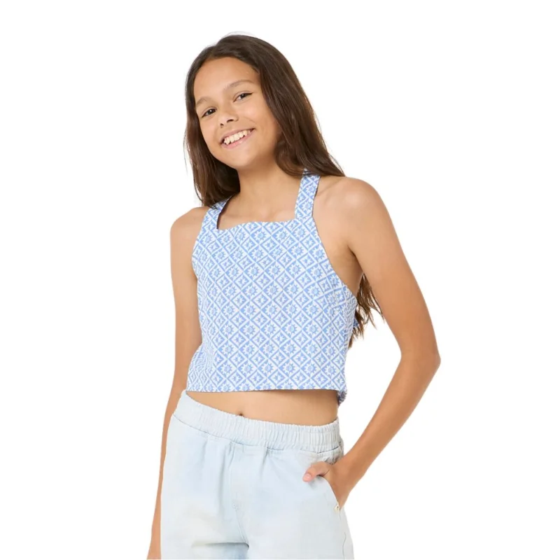 Expédié Aujourd'hui T-SHIRT RIP CURL BLISSY WOVEN TOP