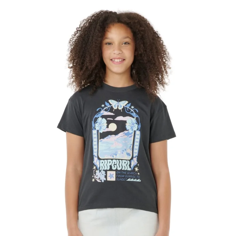 Solde T-SHIRT RIP CURL SUNSET SKIES ART