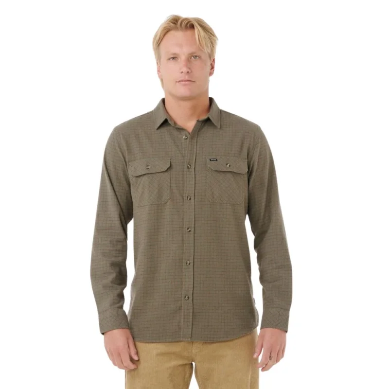 CHEMISE RIP CURL CLASSIC SURF CHECKED IN FLANNE Usine Directe