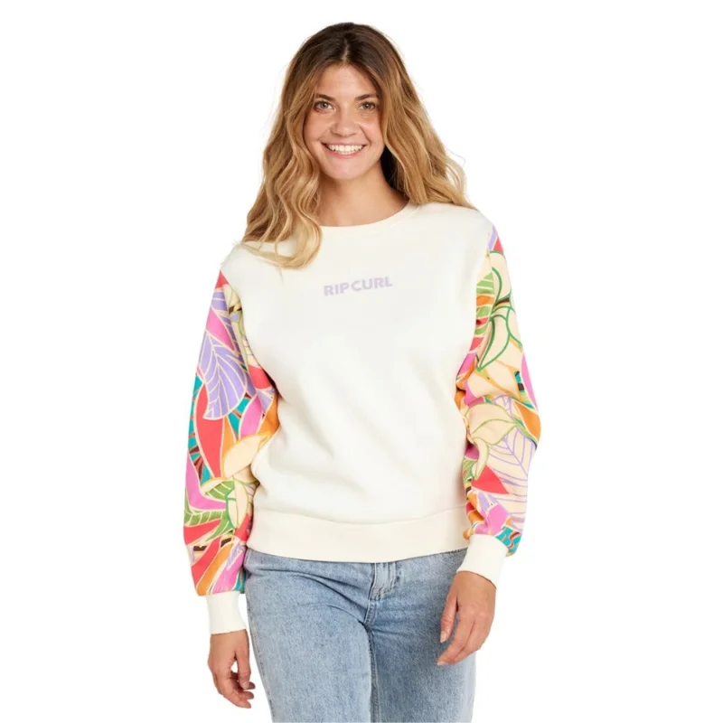 Commander Vite PULL RIP CURL WAVY PRINT SLEEVES