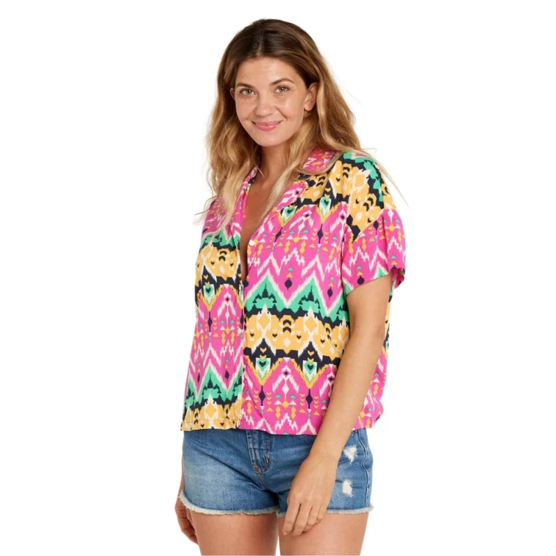 Pas Cher CHEMISE RIP CURL IKAT GEO