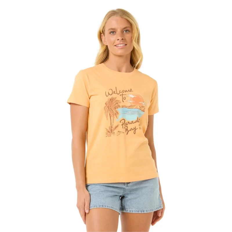 Satisfait Ou Remboursé T-SHIRT RIP CURL PARADISE BAY STANDARD