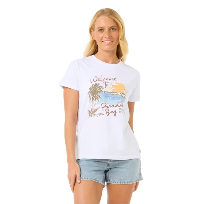 T-SHIRT RIP CURL PARADISE BAY STANDARD Offre Du Jour