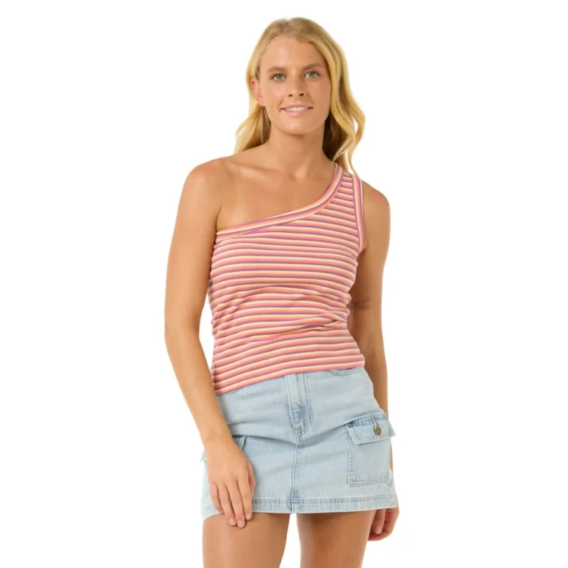 T-SHIRT RIP CURL LAS DALIAS ASYMMETRICAL Offre Exclusive