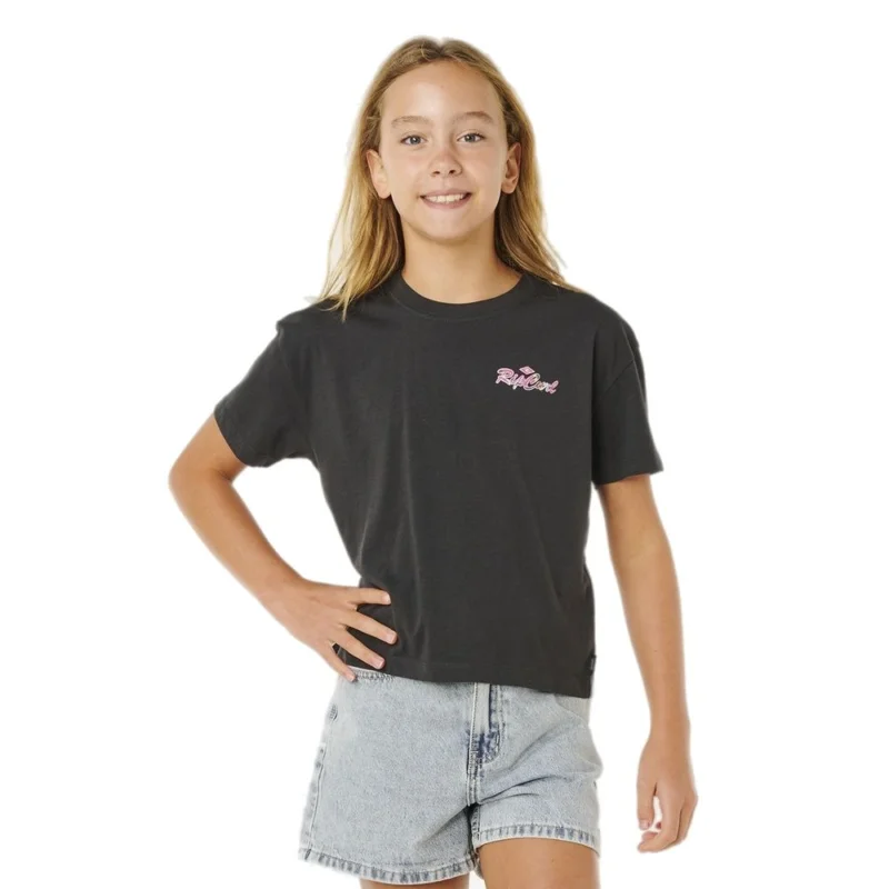 T-SHIRT RIP CURL LAYDAY CROP Bon Plan