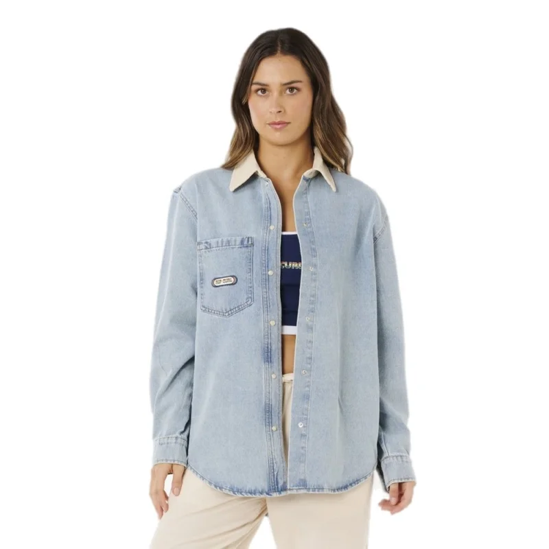 Usine Directe CHEMISE RIP CURL SURF SIDE RELAXED DENIM