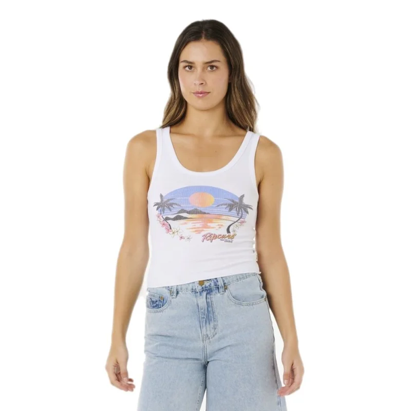 Prix Réduit T-SHIRT RIP CURL HOTEL MALIBU