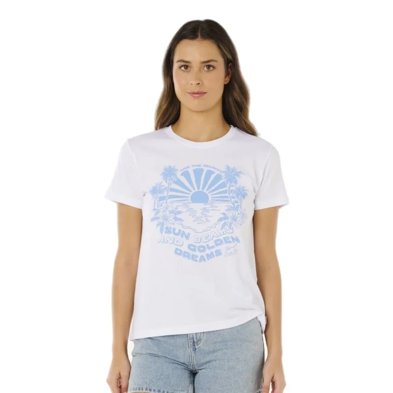 Satisfait Ou Remboursé T-SHIRT RIP CURL SUN BEAMS STANDARD