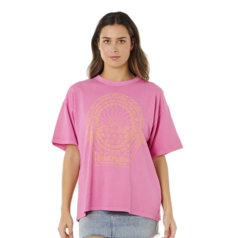 Livraison Express T-SHIRT RIP CURL HOTEL MALIBU HERITAGE