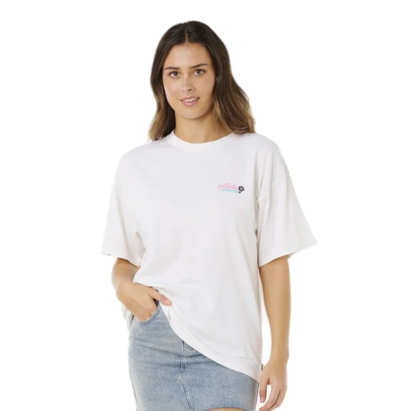 T-SHIRT RIP CURL ALOHA HERITAGE Prix Choc