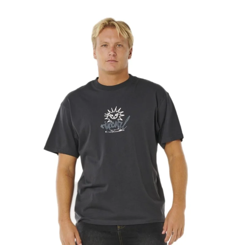 T-SHIRT RIP CURL INNER VISIONS ROTTEN SUN Petit Prix