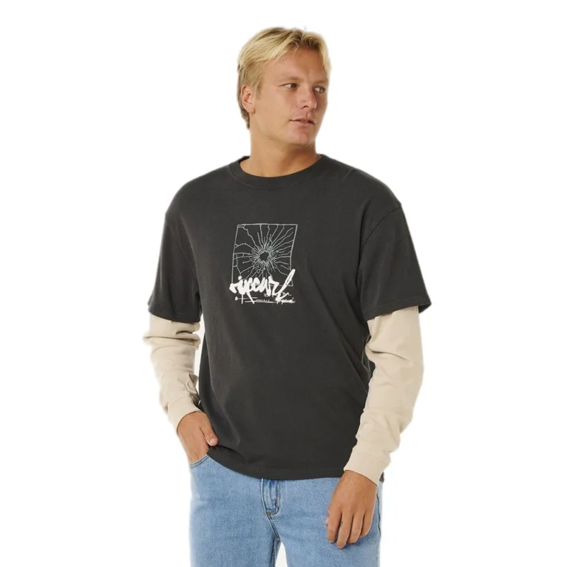 Meilleur Prix T-SHIRT RIP CURL INNER VISIONS SMASHED