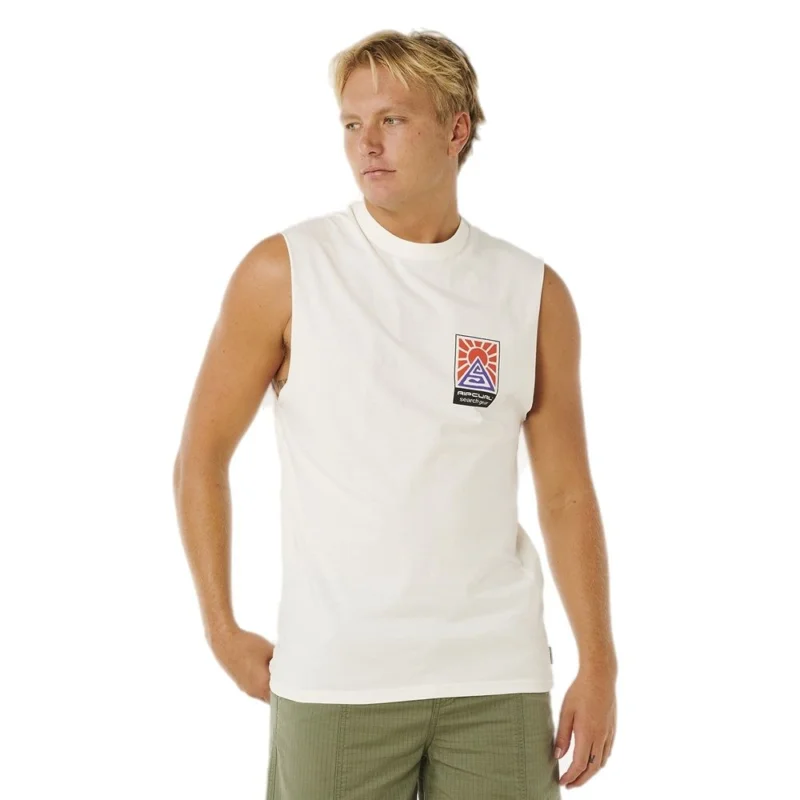 T-SHIRT RIP CURL SEARCH DAWN MUSCLE Seulement Aujourd'hui