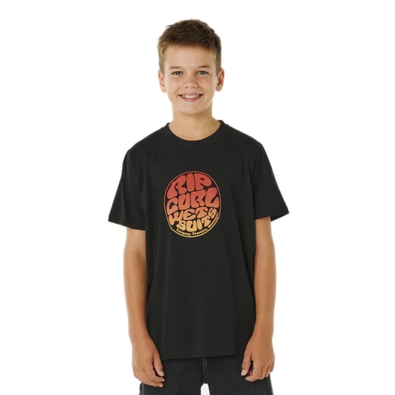 T-SHIRT RIP CURL WETTIE PASSAGE ICON Super Prix