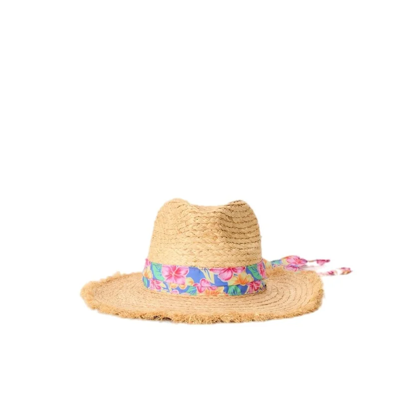 CHAPEAU RIP CURL MIXED STRAW UPF PANAMA Usine Directe