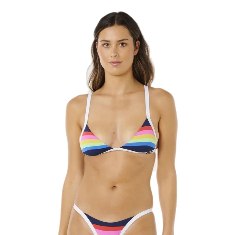 Offre Exclusive TOP BIKINI RIP CURL SURF STRIPE FIXED