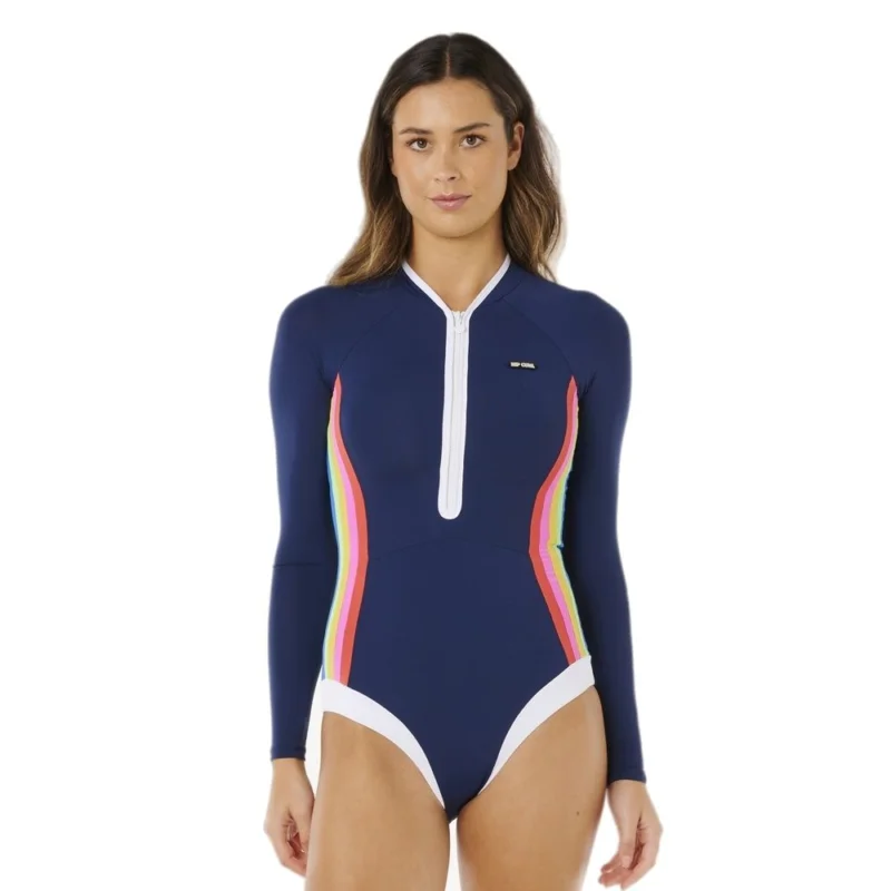 LYCRA RIP CURL SURF STRIPE UPF Jusqu'à Épuisement Des Stocks