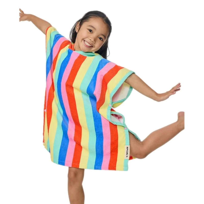 Satisfait Ou Remboursé PONCHO RIP CURL MIXD SNAP CTTN HOODED