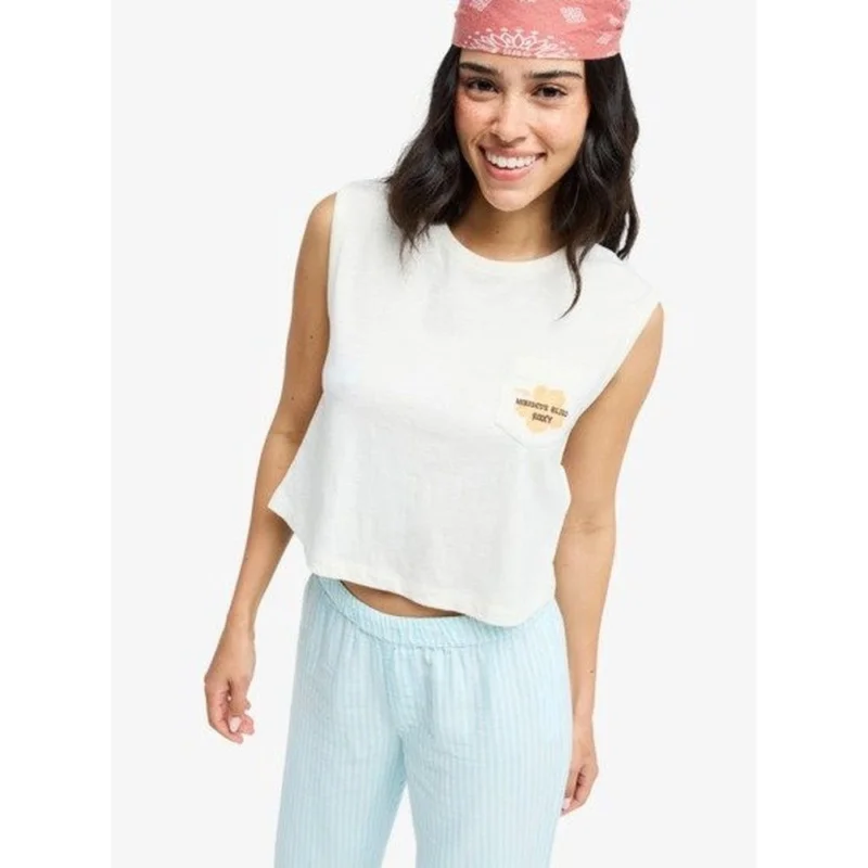 T-SHIRT ROXY SALT BLOCKS MUSCLE Offre Exclusive