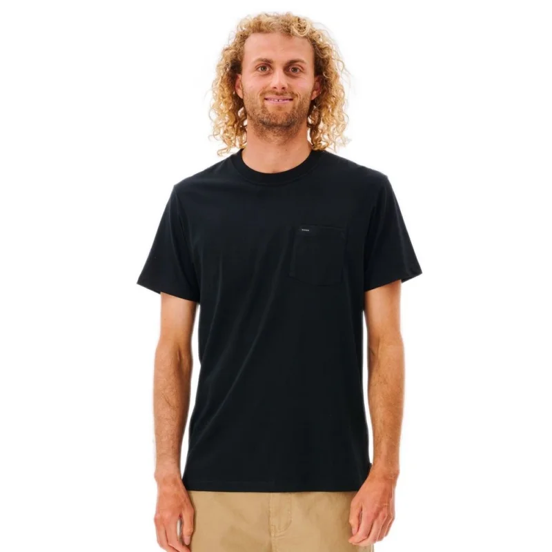 T-SHIRT RIP CURL PLAIN POCKET Super Prix